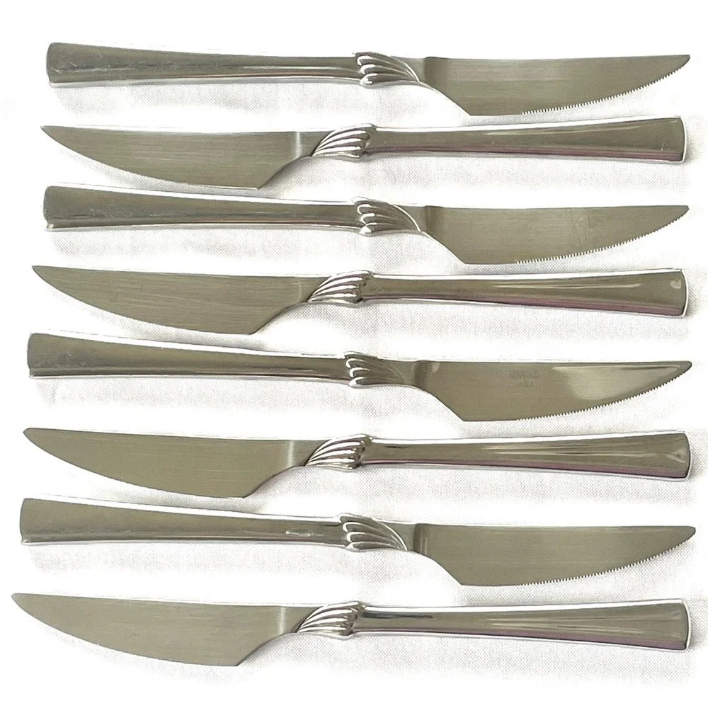 Mikasa Verona 18/8 Stainless Flatware Set Service for 8 + Serving Pieces - 43pcs